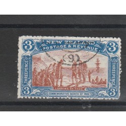 1906 NUOVA ZELANDA EXPO CHRISTCHURCH 1 VAL USATO MF54374