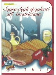 2008 REPUBBLICA ITALIANA FOLDER SPAGHETTI ALL'AMATRICIANA MADE IN ITALY