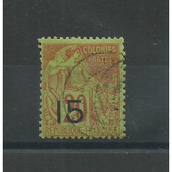 SENEGAL 1887 ALLEGORIA DELLE COLONIE SOPRAST. 9 TIPO USATO YV n. 5h MF27599
