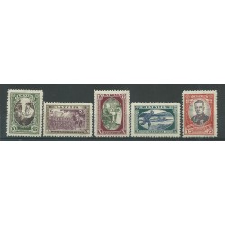 1932 LETTONIA LATVIJA 10 ANNIV DELLE MILIZIE 5 VAL MLH MF27661