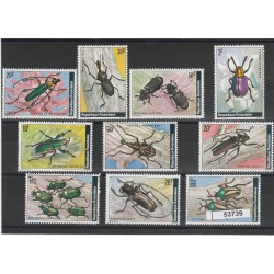 RUANDA - RWANDAISE 1978 FAUNA INSETTI 1 VAL MNH MF53739