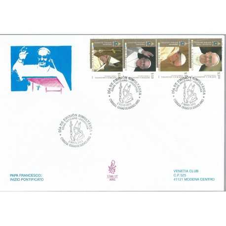 2013 FDC VENETIA 1746/ARG ARGENTINA PONTIFICATO PAPA FRANCESCO MF27786