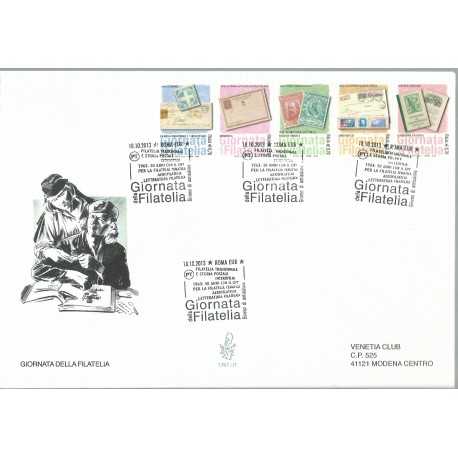 2013 FDC VENETIA 1767/IT GIORNATA DELLA FILATELIA MF27783