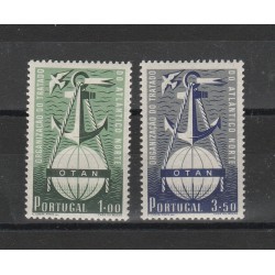 1952 PORTOGALLO PORTUGAL NATO PATTO ATLANTICO 2 V. MNH MF54655