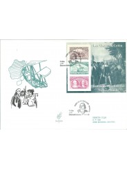 1992 FDC VENETIA N 754 SPAGNA CRISTOFORO COLOMBO BF 6 BUSTE VIAGGIATE MF27841