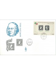 1985 FDC VENETIA n 606 ITALIA BF ITALIA 85 ROWLAND HILL NON VIAGGIATA MF27816