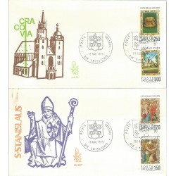 1979 FDC VENETIA VATICANO N 158 /V - MARTIRIO S. STANISLAO NON VIAGGIATE MF28165