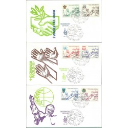 1980 FDC VENETIA N 164 /V VATICANOPOSTA AEREA I VIAGGI NON VIAGGIATE MF28159