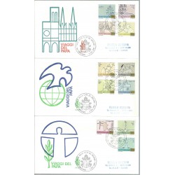 1981 FDC VENETIA N 174 /V VATICANO VIAGGI DEL PAPA VIAGGIATE MF28150