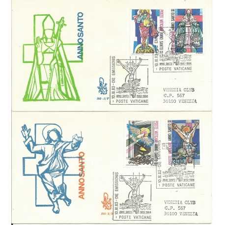 1983 FDC VENETIA N 180 /V - VATICANO ANNO SANTO NON VIAGGIATE MF28143