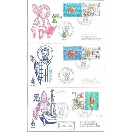 1987 FDC VENETIA N 208 /V - VATICANO SAN NICOLA NON VIAGGIATE MF28114