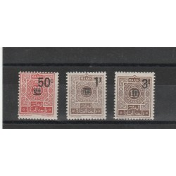 MAROCCO 1944 TASSE SOPRAST 3 VAL MLH MF 54781