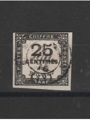 1871 FRANCIA FRANCE SEGNATASSE CIFRA AL CENTRO MLH MF54792