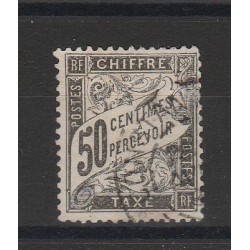1881 FRANCIA FRANCE SEGNATASSE CIFRA AL CENTRO 1 VAL USATO MF54788