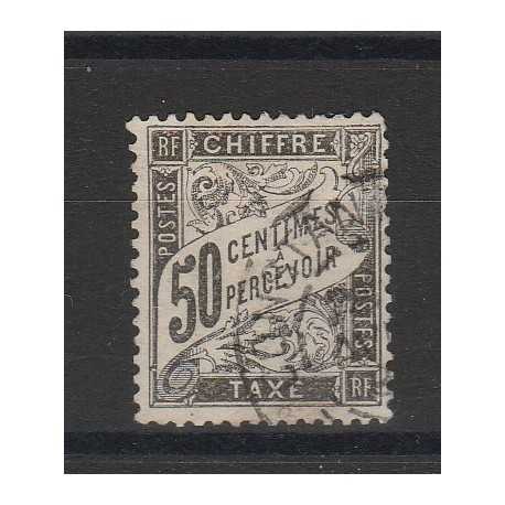 1881 FRANCIA FRANCE SEGNATASSE CIFRA AL CENTRO 1 VAL USATO MF54788