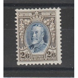 RODESIA 1924 EFFIGIE DI GIORGIO V YVERT N 26 1 VAL MLH MF 54745