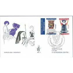 20023 FDC VENETIA N 358 VATICANO EUROPA VIAGGIATA MF27994