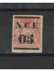 NOUVELLE CALEDONIE - NUOVA CALEDONIA 1881-3 SOPRASTAMPATI 1 VAL MLH MF54756