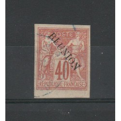 REUNION 1891 EMISSSIONE PER LE COLONIE 1VAL USATO MF54765