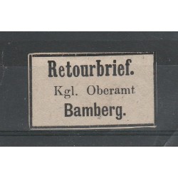 BAVIERA BAYERN 1869 RITORNO BAMBERG 1 VAL MLH MF54812