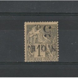 NOUVELLE CALEDONIE - NUOVA CALEDONIA 1886 ALLEGORIA 1 VAL MLH MF54761