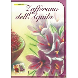 2008 REPUBBLICA ITALIANA FOLDER ZAFFERANO DELL'AQUILA MADE IN ITALY
