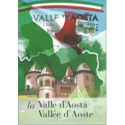 2008 ITALIA REPUBBLICA FOLDER L'ITALIA E LE SUE REGIONI VALLE D'AOSTA MF27973