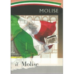 2008 ITALIA REPUBBLICA FOLDER L'ITALIA E LE SUE REGIONI IL MOLISE MF27972