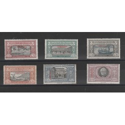 1924 CIRENAICA SERIE 50 ANN MORTE A MANZONI 6 VAL MNH DIENA MF54585