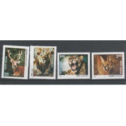 1976 INDIA FAUNA ANIMALI SELVAGGI MNH MF55341