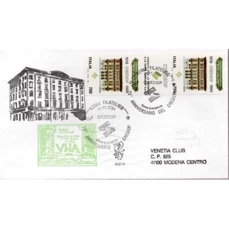 1994 FDC VENETIA 828 ITALIA CREDIOP VIAGGIATA MF28500