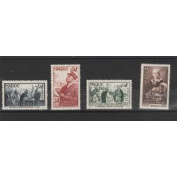 MAROCCO 1954 LYAUTEY YV335-38 - 4 V MNH MF55390