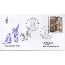 1996 FDC VENETIA 865 ITALIA GIOVANNI BATTISTA TIEPOLO VIAGGIATA MF28508