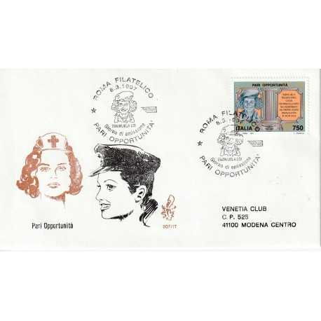 1997 FDC VENETIA 907/IT ITALIA PARI OPPORTUNITA' MF80373