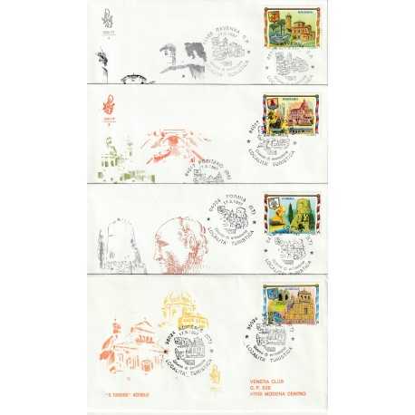 1997 FDC VENETIA 920/IT ITALIA IL TURISMO 1-2-3-4 MF80387