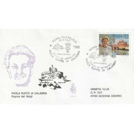 1997 FDC VENETIA 922/IT ITALIA PAOLA RUFFO DI CALABRIA MF80389