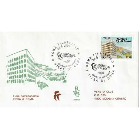 1997 FDC VENETIA 923/IT ITALIA FIERA DI ROMA MF80391