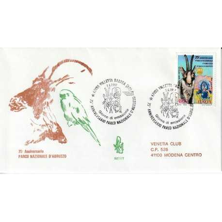 1997 FDC VENETIA 927/IT ITALIA 75° ANN. PARCO NAZIONALE D'ABRUZZO MF80396