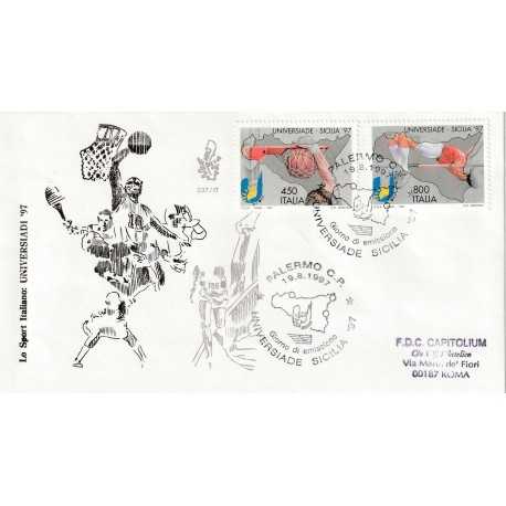 1997 FDC VENETIA 937/IT ITALIA SPORT ITALIANO MF80407