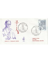 1997 FDC VENETIA 943/IT ITALIA PAOLO VI - CENTENARIO NASCITA MF80412