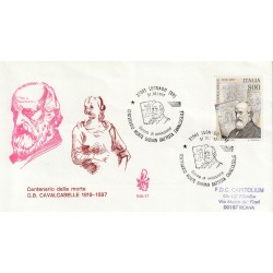 1997 FDC VENETIA 949/IT ITALIA CENT. MORTE G.B. CAVALCASELLE 1819-1897 MF80418