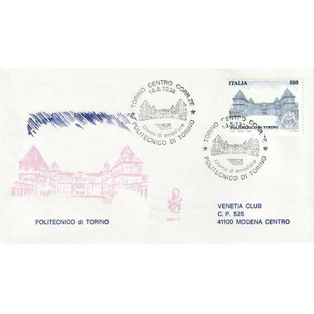 1998 FDC VENETIA 968/IT ITALIA POLITECNICO DI TORINO MF80437