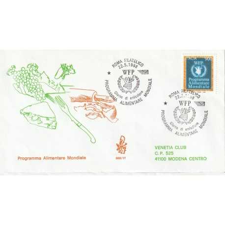 1998 FDC VENETIA 969/IT ITALIA PROGRAMMA ALIMENTARE MONDIALE MF80438