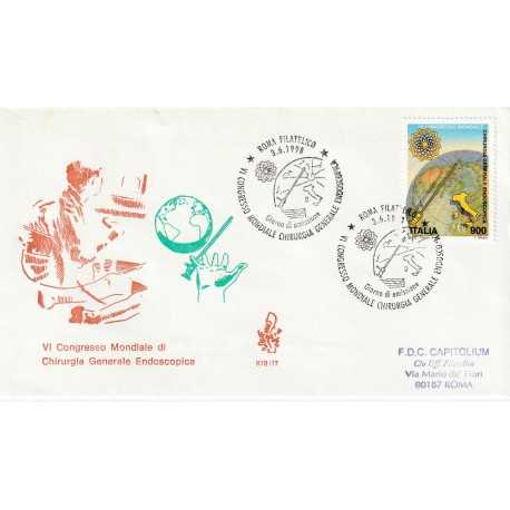 1998 FDC VENETIA 973/IT ITALIA CHIRURGIA ENDOSCOPICA MF80442