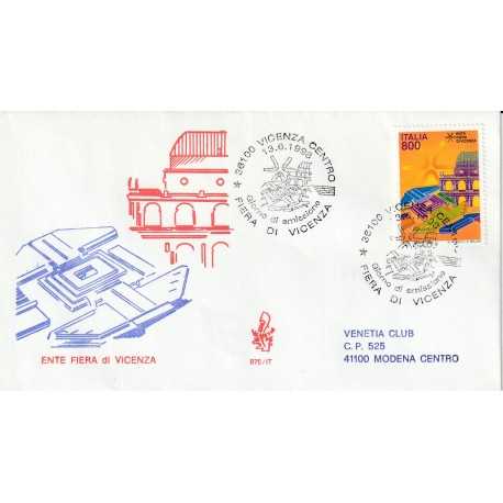 1998 FDC VENETIA 975/IT ITALIA ENTE FIERA DI VICENZA MF80444