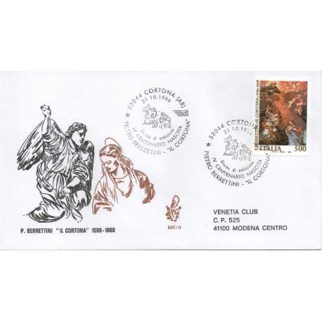 1996 FDC VENETIA 895 ITALIA IL CORTONA VIAGGIATA MF28466