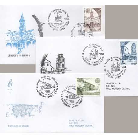 1996 FDC VENETIA 897 ITALIA UNIVERSITA' VIAGGIATE MF28462