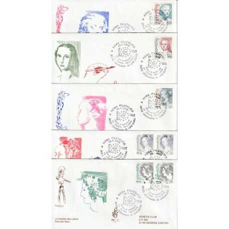 1999 FDC VENETIA 998/IT ITALIA SERIE DONNE CELEBRI MF80468