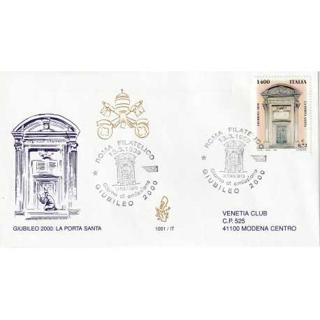 1999 FDC VENETIA 1001/IT ITALIA GIUBILEO 2000 LA PORTA SANTA MF80471