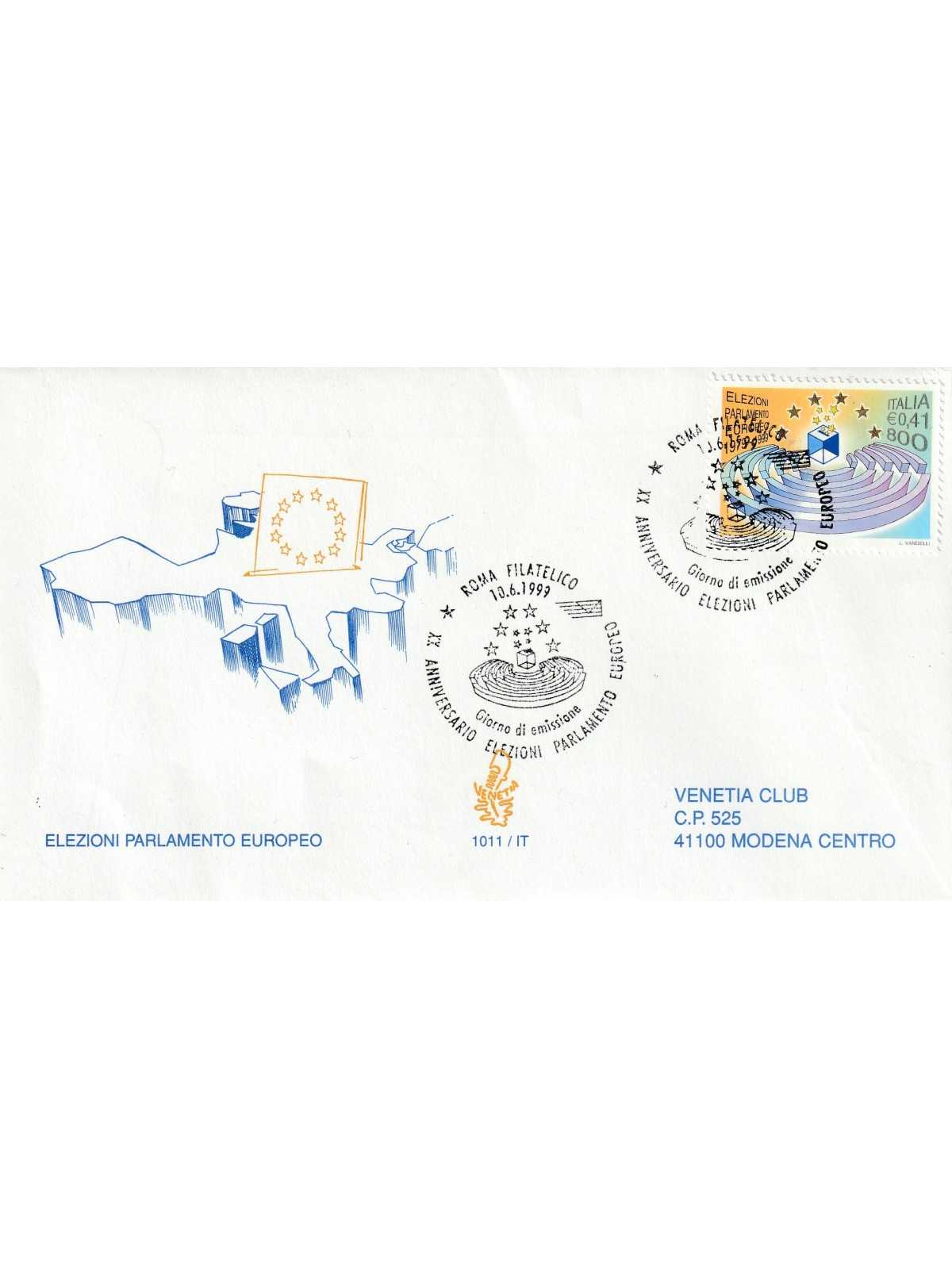 1999 FDC VENETIA 1011/IT ITALIA ELEZIONI PARLAMENTO EUROPEO MF80482